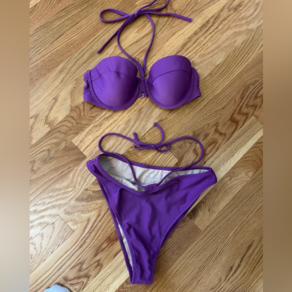 Shade & Shore Purple Women's Bikini Set